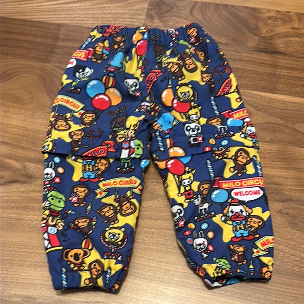 Bape Baby Milo Circus 2-Way Pants - Picture 6 of 7